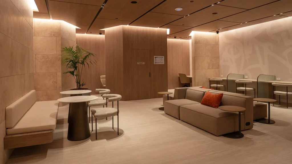 Virgin Active co-working space